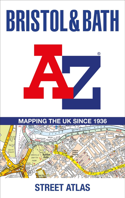 Бумажная книга «Bristol and Bath A-Z Street Atlas» - фото №1