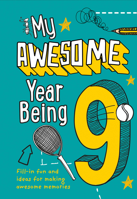 Бумажная книга «My Awesome Year being 9», автор Коллинз - фото №1
