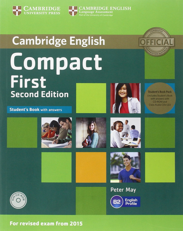 Паперова книга «Compact First Student's Book Pack», автор Пітер Мей - фото №1
