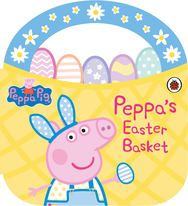 Бумажная книга «Peppa Pig. Peppa's Easter Basket Shaped Board Book» - фото №1