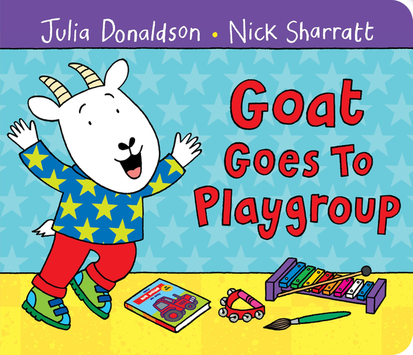 Паперова книга «Goat Goes to Playgroup», автор Джулія Дональдсон - фото №1