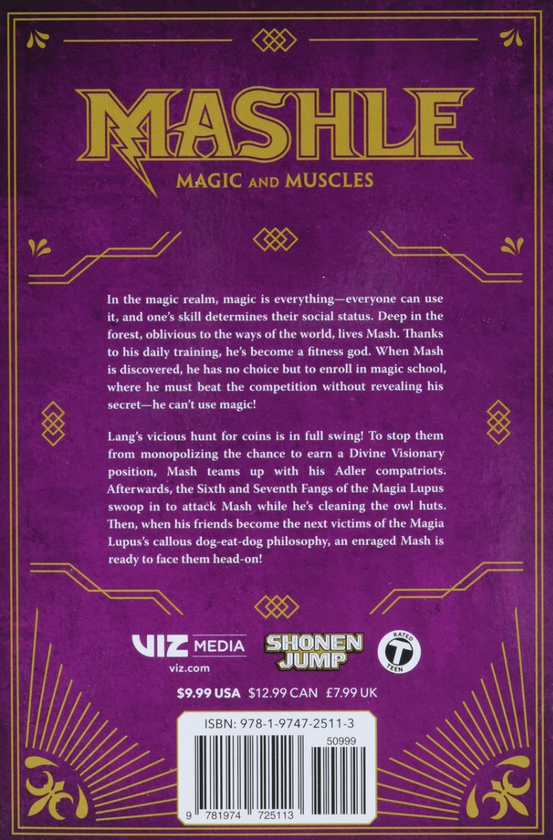 Бумажная книга «Mashle. Magic and Muscles. Volume 3», автор Хаджиме Комото - фото №1