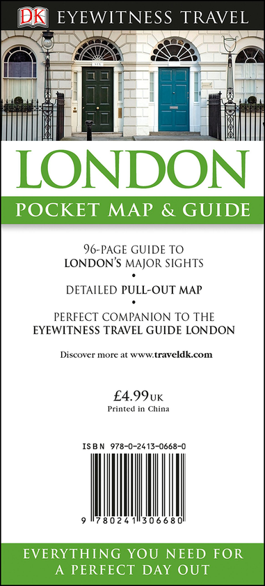 Бумажная книга «London Pocket Map and Guide» - фото №1