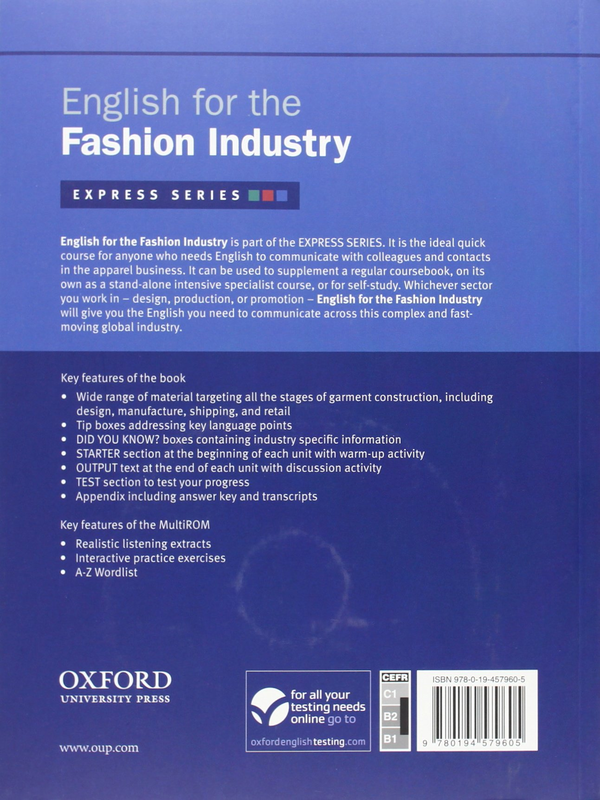 Бумажная книга «English for the Fashion Industry. Student Book and MultiROM Pack», автор Мэри Э. Уорд - фото №1