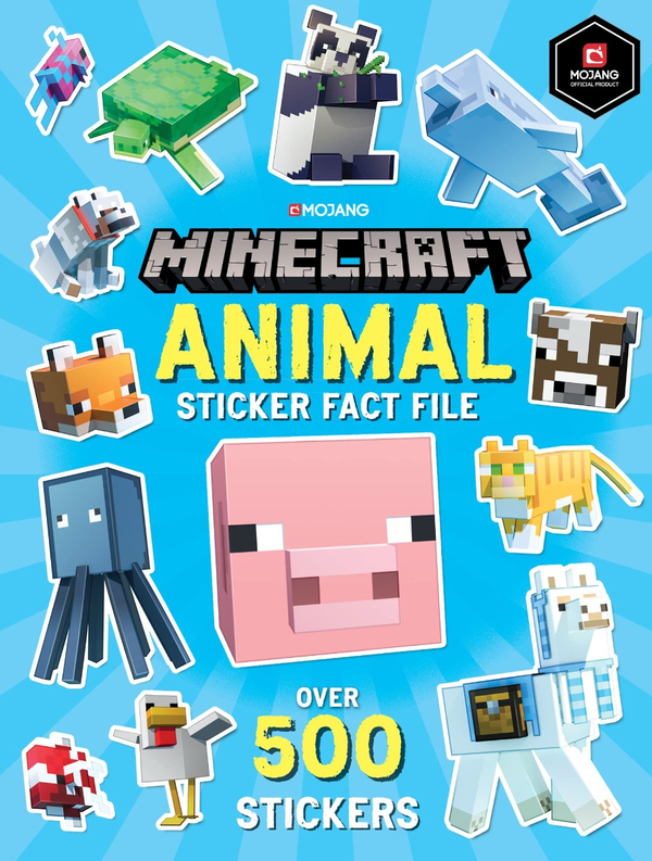 Бумажная книга «Minecraft Animal Sticker Fact File» - фото №1