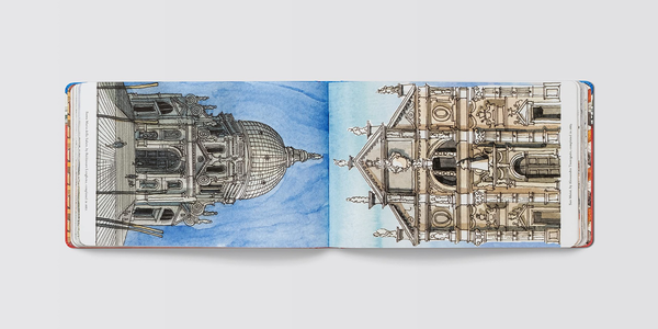 Бумажная книга «Venice. A Sketchbook Guide», автор Мэтью Райс - фото №1