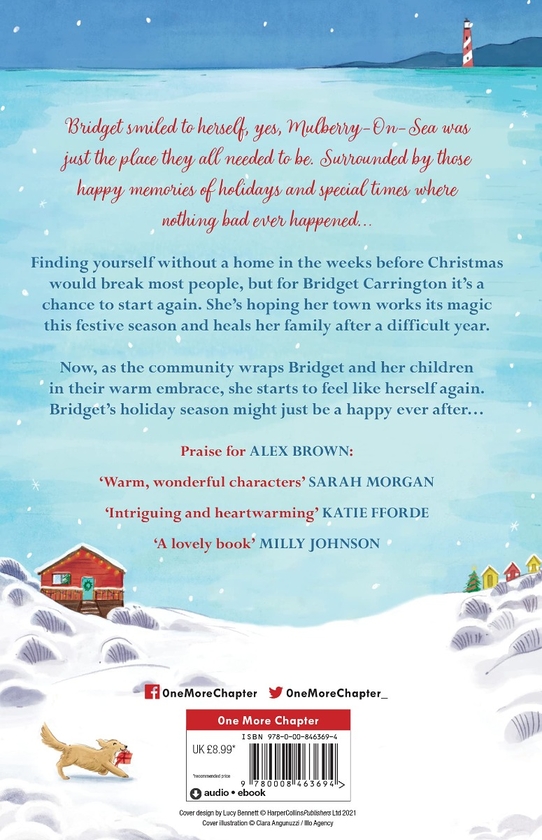 Бумажная книга «A Cosy Christmas at Bridget's Bicycle Bakery», автор Алекс Браун - фото №1