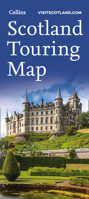Бумажная книга «Visit Scotland Touring Map» - фото №1