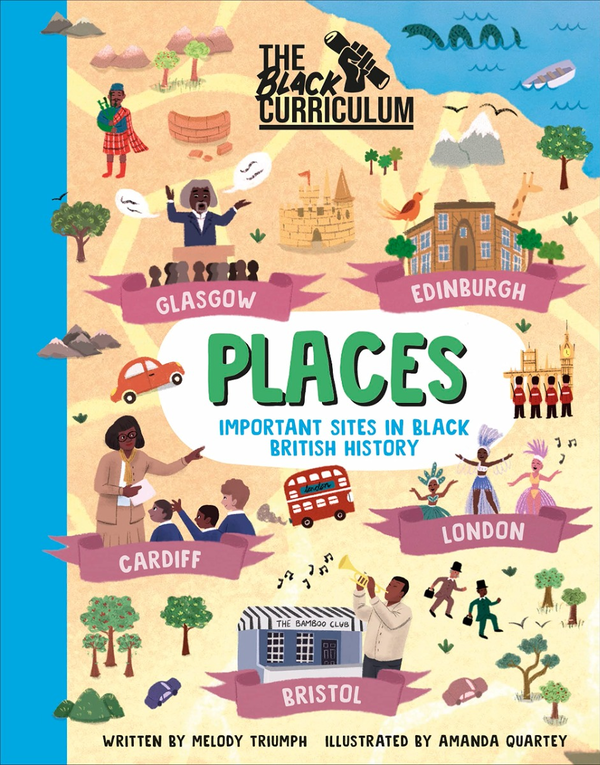 Бумажная книга «Places. Important Sites in Black British History», автор Мелоди Триумф - фото №1
