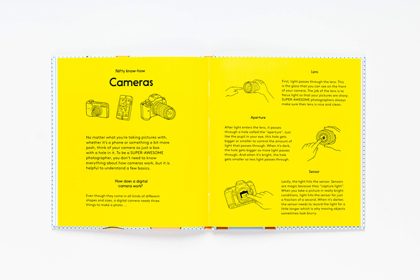 Паперова книга «Be a Super Awesome Photographer», автор Генрі Керролл - фото №1