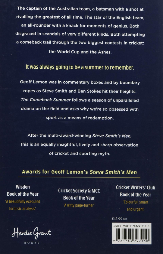 Паперова книга «The Comeback Summer. When Smith and Stokes got the magic back», автор Джефф Лемон - фото №1