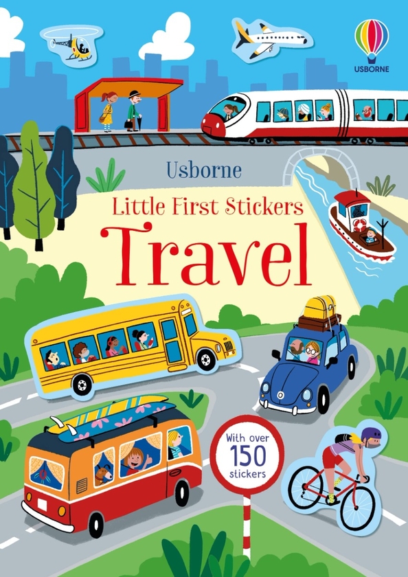Бумажная книга «Little First Stickers Travel», автор Кристи Пикерсгилл - фото №1