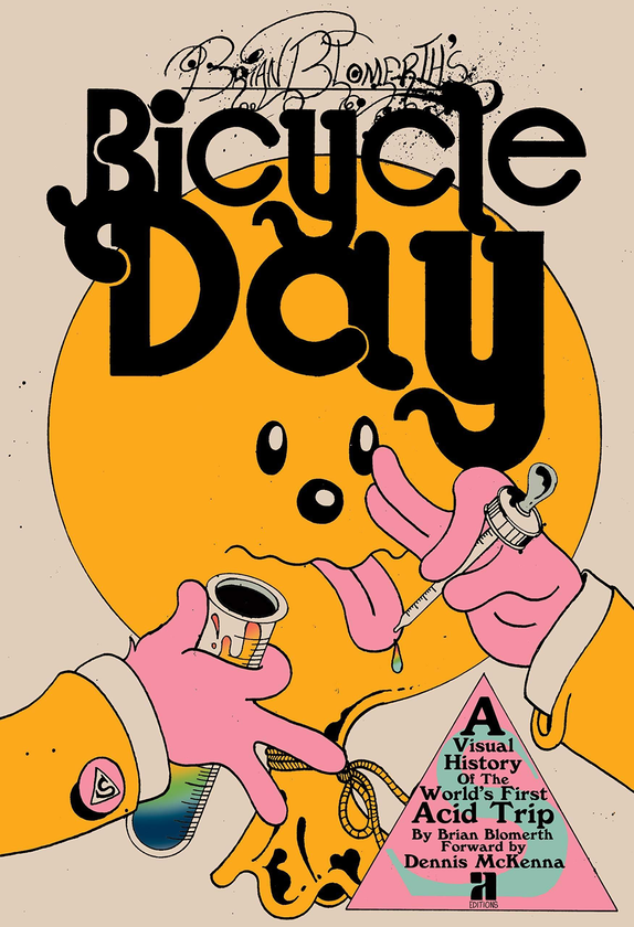 Бумажная книга «Brian Blomerth's Bicycle Day», автор Брайан Бломерт - фото №1