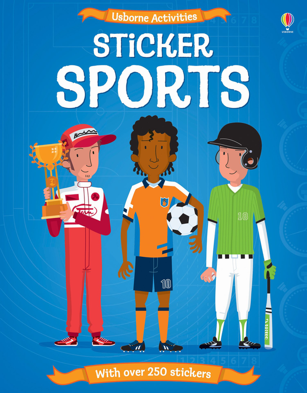 Бумажная книга «Sticker Sports», автор Кейт Дэвис - фото №1