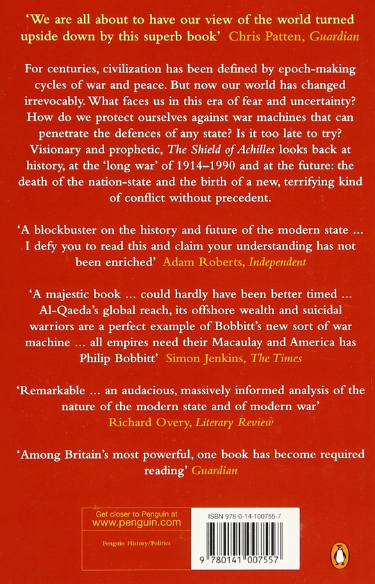 Бумажная книга «The Shield of Achilles. War, Peace and the Course of History», автор Филип Боббитт - фото №1