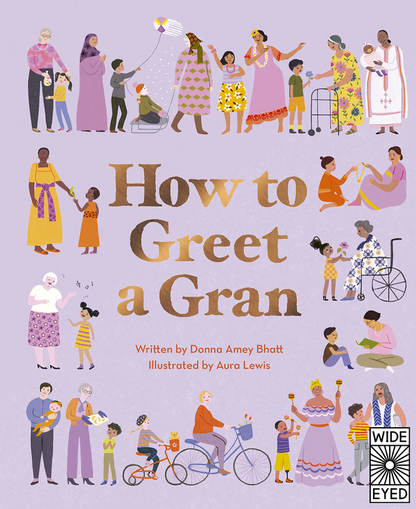 Паперова книга «How to Greet a Gran», автор Донна Емі Бхатт - фото №1