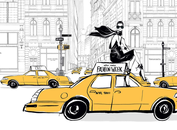 Бумажная книга «New York. A Guide to the Fashion Cities of the World», автор Меган Хесс - фото №1