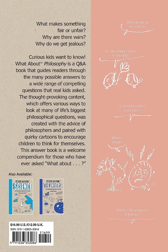 Паперова книга «What About. Philosophy», авторів Енн-Софія Чілард, Жан-Клод Петтьє - фото №1