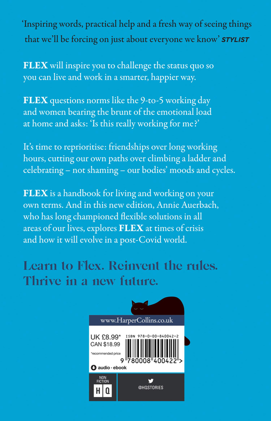 Паперова книга «Flex. Reinventing Work for a Smarter Happier Life», автор Енні Ауербах - фото №1