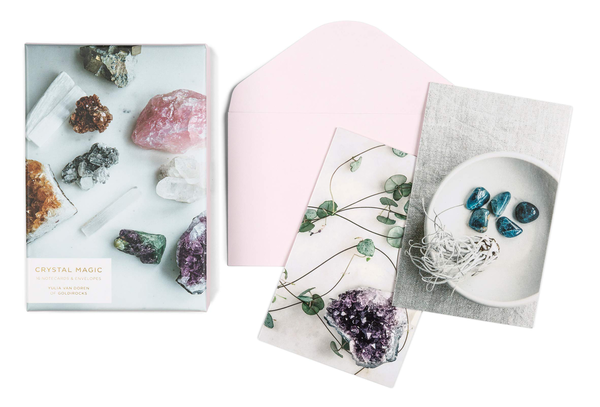 Бумажная книга «Crystal Magic: 16 Notecards & Envelopes», автор Юлия Ван Дорен - фото №1