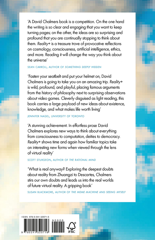 Бумажная книга «Reality+. Virtual Worlds and the Problems of Philosophy», автор Дэвид Чалмерс - фото №1