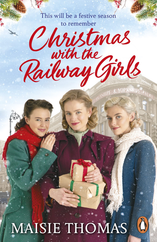Бумажная книга «Christmas with the Railway Girls», автор Мейзи Томас - фото №1