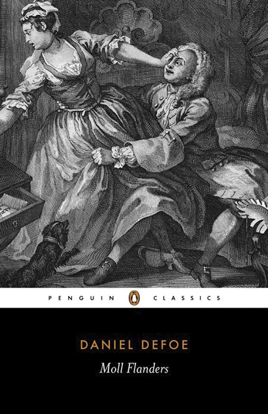 Бумажная книга «Moll Flanders», автор Даниель Дефо - фото №1