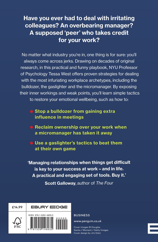 Бумажная книга «Jerks at Work. Toxic Coworkers and What to do About Them», автор Тесса Уэст - фото №1