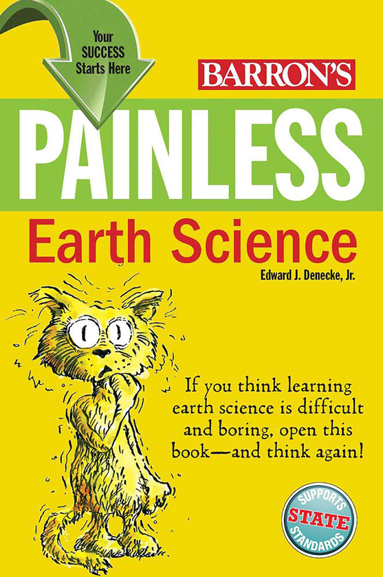 Паперова книга «Painless Earth Science», автор Лінетт Лонг - фото №1