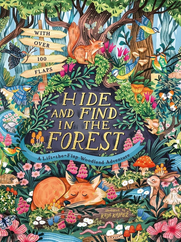 [object Object] «Hide and Find in the Forest: A Lift-the-Flap Woodland Adventure» - фото №1