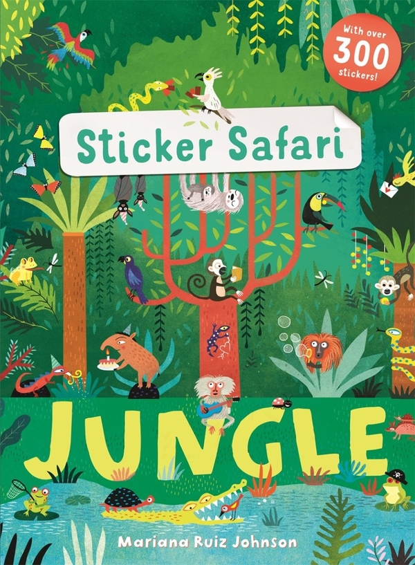 [object Object] «Sticker Safari. Jungle», автор Рут Саймонс - фото №1