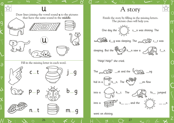Бумажная книга «English Made Easy The Alphabet Ages 3-5 Preschool», автор Кэрол Вордерман - фото №1