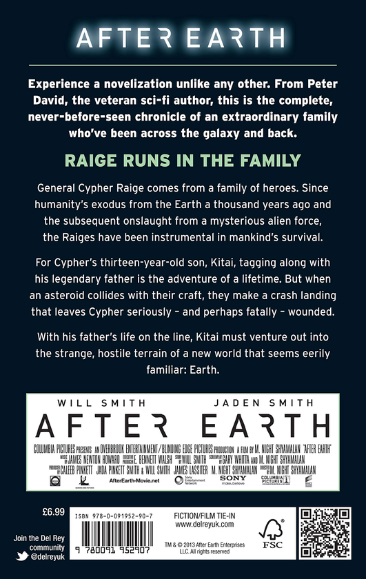 Паперова книга «After Earth», автор Пітер Девід - фото №1