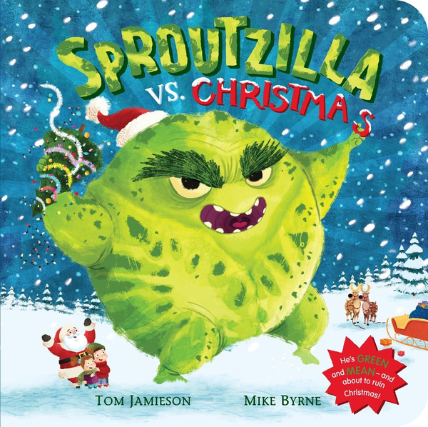 Паперова книга «Sproutzilla vs. Christmas», автор Том Джеймісон - фото №1