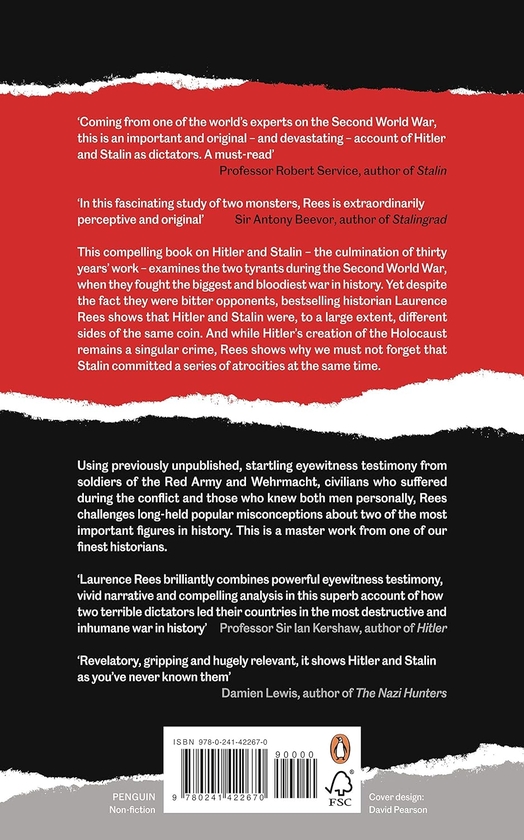 Бумажная книга «Hitler and Stalin», автор Лоренс Рис - фото №1