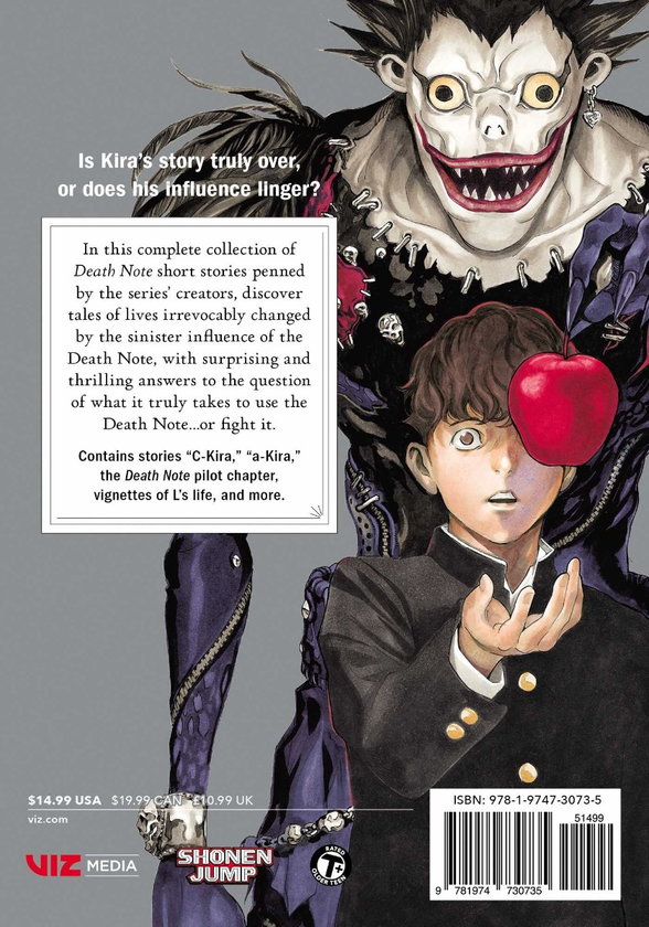 Бумажная книга «Death Note Short Stories», автор Цугуми Ооба - фото №1