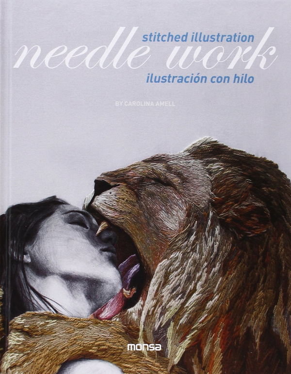 Паперова книга «Needle work. Stitched Illustration», автор Кароліна Амелл - фото №1