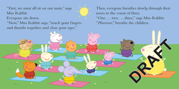 Бумажная книга «Peppa Pig. Peppa Does Yoga» - фото №1