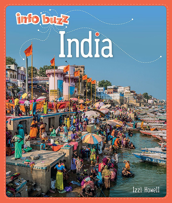 Паперова книга «Info Buzz: Geography: India», автор Iззi Хауeлл - фото №1