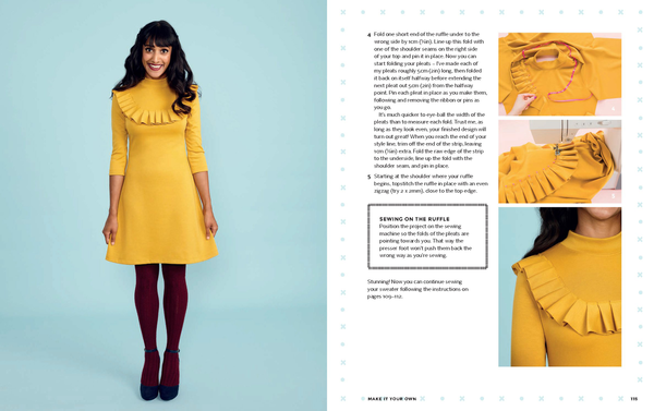 Паперова книга «Tilly and the Buttons: Stretch!: Make yourself comfortable sewing with knit fabrics», автор Тіллі Уолнес - фото №1
