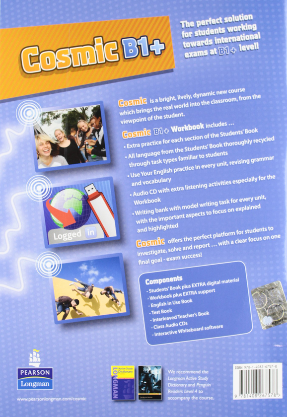[object Object] «Cosmic B1+ Workbook & Audio CD Pack», автор Род Фрикер - фото №2 - миниатюра