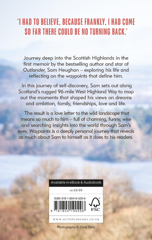 Бумажная книга «Waypoints. My Scottish Journey», автор Сэм Хьюэн - фото №1