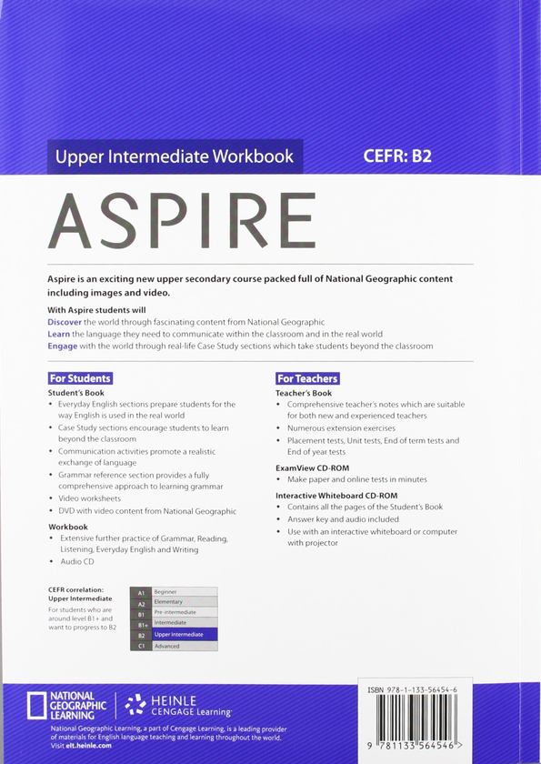 [object Object] «Aspire Upper Intermediate Workbook (+CD)», автор Кроссли Пол - фото №2 - мініатюра