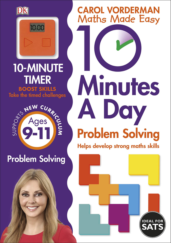 [object Object] «10 Minutes a Day Problem Solving Ages 9-11 Key Stage 2», автор Кэрол Вордерман - фото №1