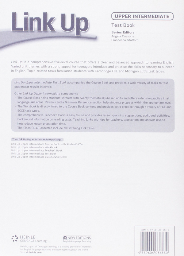 [object Object] «Link Up Upper Intermediate Test Book», автор Франческа Стаффорд - фото №2 - миниатюра