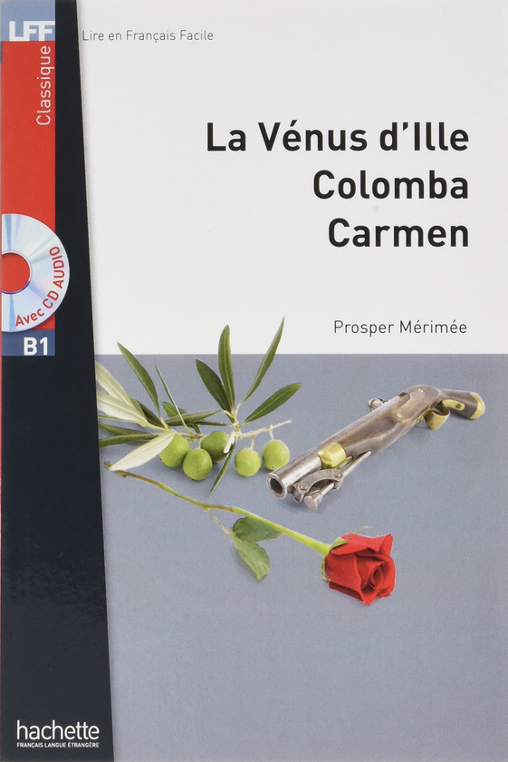 Паперова книга «B1 La Venus d'Ille, Colomba, Carmen + CD audio MP3 », автор Проспер Меріме - фото №1
