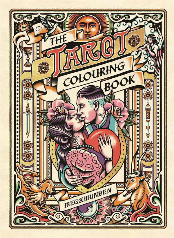 Паперова книга «Tarot Colouring Book. A Personal Growth Colouring Journey», автор Дайана Мак-Махон Колліс - фото №1