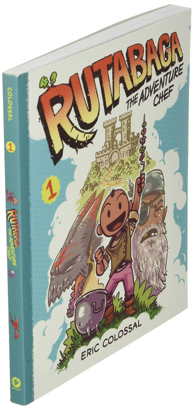 Паперова книга «Rutabaga the Adventure Chef: Book 1», автор Ерік Колоссал - фото №1