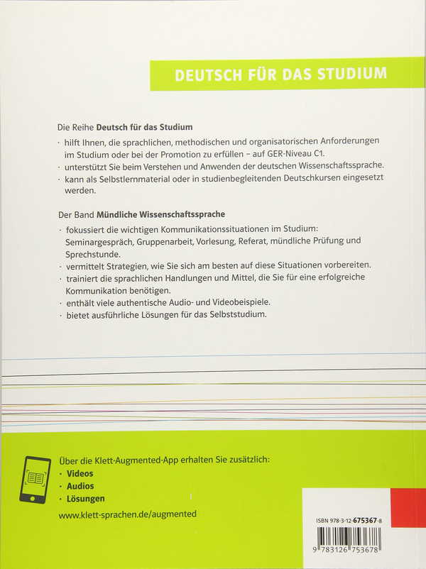 Бумажная книга «Mundliche Wissenschaftssprache», автор Дейзи Лонг - фото №1
