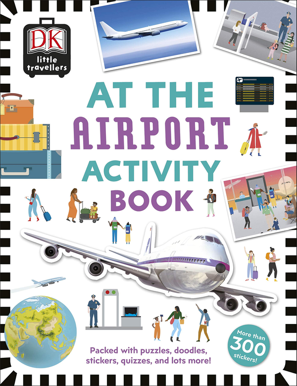 Бумажная книга «At the Airport Activity Book. Includes more than 300 Stickers» - фото №1